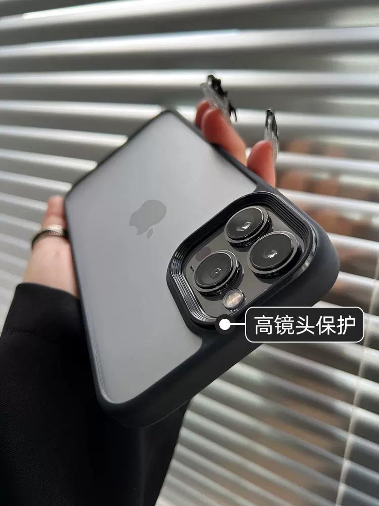 Применимо к чехлу для мобильного телефона iPhone17 матовое покрытие ощущение кожи Apple 16 оптом 15ProMax противоударный 14 модный бренд защитный чехол