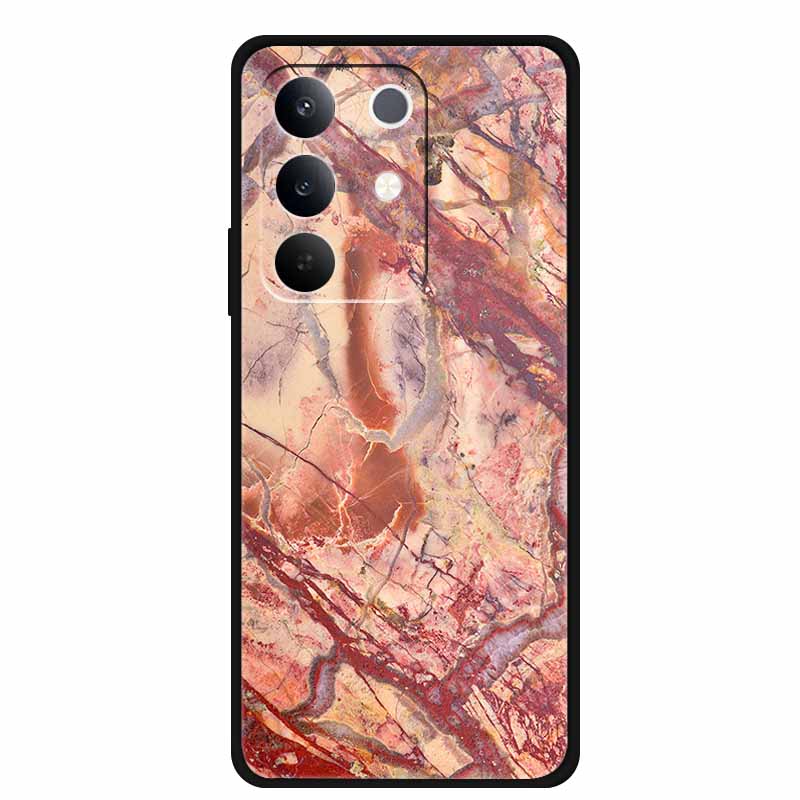 Case For Realme 15x 5G Global Version Marble Capa Soft Silicone Back Cover For Realme 15 X Cases Mica Painted TPU Phone Bumper