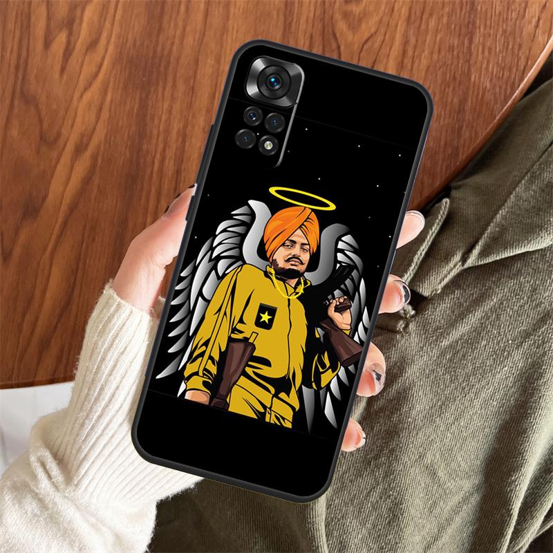 Sidhu Moosewala Case For Xiaomi Redmi Note 14 13 12 11 10 9 15 Pro Plus Redmi 15 15C 13 10C 12C 13C 14C Cover