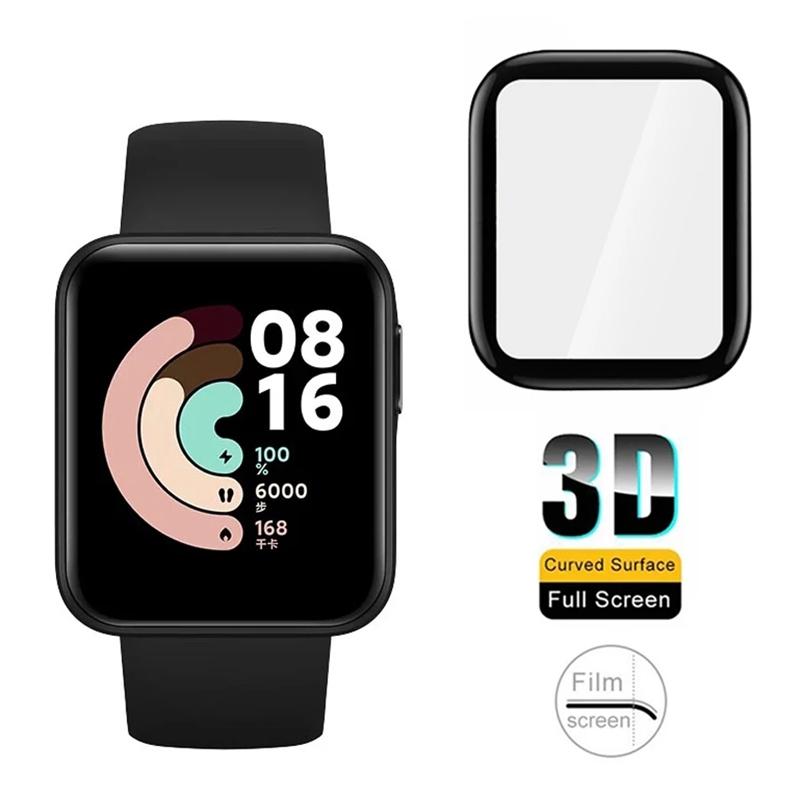 9D Защитное стекло на весь экран для Xiaomi Mi Watch Color Lite 2019 poco Умные часы Защитная пленка для Redmi Watch 2 3 Lite Active