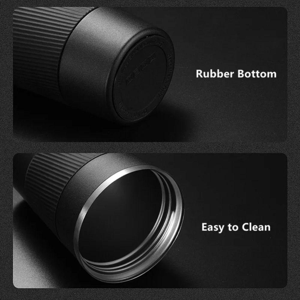 Double-layer Car Vacuum Flask 380ml/510ml Insulated Cup Coffee Thermos  Hot/Cold Drinks