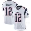 NFL Patriots 12 Brady Football Jersey Vintage Blue Mens Sports