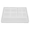 DIY Crystal Epoxy Tray Mold Reusable Easy To Demold Multi Grid Jewelry Box Molds