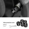 5ps Car Wheel Tyre Valve Protection Cover Alloy Dust Proof Cap For Lincoln Mondeo MKZ MKX Aviator Navigator Continental Corsair sl1