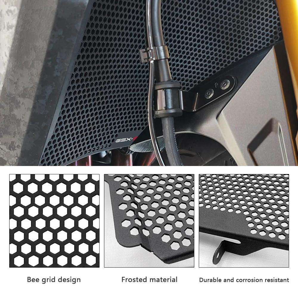 Motorcycle radiator shroud protector gsxs1000gx gsxs1000gx grille radiator shroud for GSXS1000GX GSXS 1000GX 2024+radiator Guard