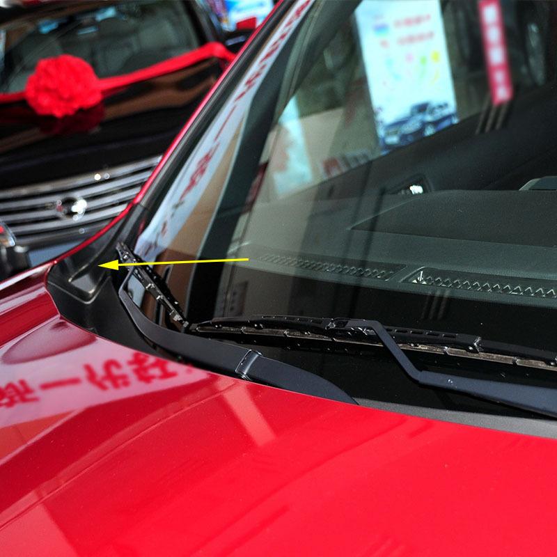 For Nissan X-Trail Xtrail T31 2008-2013 Car Front Windshield Wrap Corner Trim Wiper Side Trim Cover Lid Plate 66895-JG000