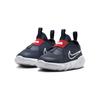 Nike Flex Runner 2 TD Midnight Navy Picante Красные детские кроссовки Сине-белые DJ6039-403