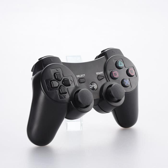 Game Controller - Gamepad - PS3 - Wireless - Double Shock - Black