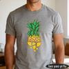 Футболка с принтом Fruit Club Одежда Футболка для любителей ананасов Мужские Топы Трендовые Y2K Оверсайз Топы