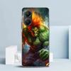 Игровой чехол S-Street F-FighterS с мягкой крышкой для телефонов Xiaomi Poco F7 Ultra X7 X6 X5 Pro M7, Redmi 15 15C 13 13C 12 12C 10 10C с принтом