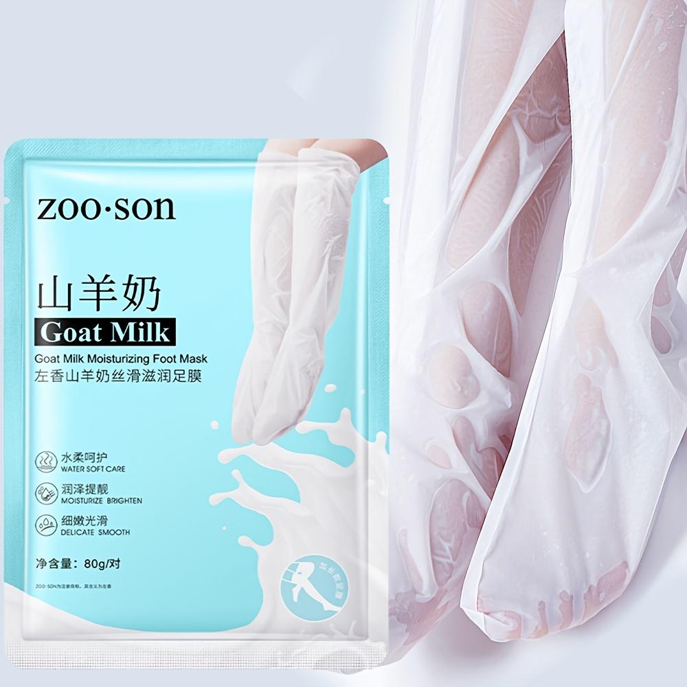 УВЛАЖНЯЮЩАЯ МАСКА ДЛЯ НОГ С КОЗЬИМ МОЛОКОМ ZOO SON 1 пара