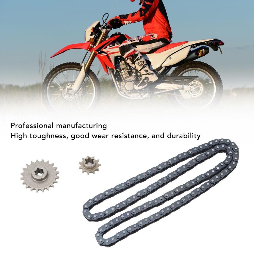 with 20T 11T Gears Drive Chain Kit Heavy Duty Go Kart Drive Chain Set Mini Motorcycle