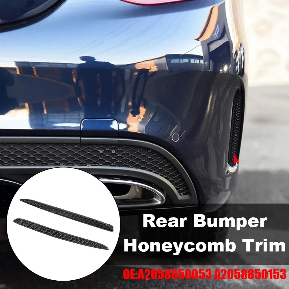 For Mercedes C Class W205 C205 C200 C300 C400 C260 Grill Vent Grille Side Cover Right Left Rear Bumper A2058850153 A2058850053