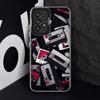 Мягкий чехол для телефона Samsung Galaxy A32 A24 A13 A22 A25 A14 A23 A16 A34 A12 A15 С узором 'Счастливая лента'