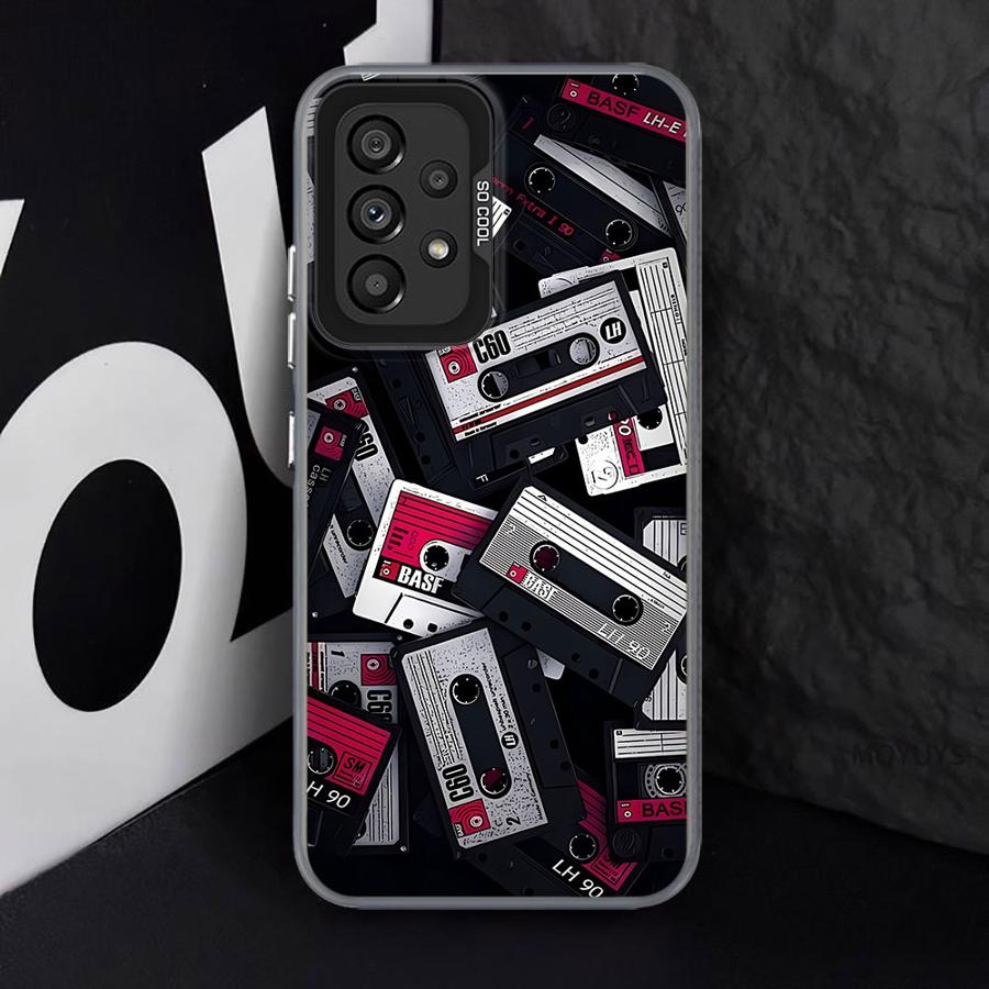 Мягкий чехол для телефона Samsung Galaxy A32 A24 A13 A22 A25 A14 A23 A16 A34 A12 A15 С узором 'Счастливая лента'