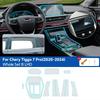 PFCC Для Chery Tiggo 7 Pro -2024 ТПУ Пленка для экрана автомобильной навигации Защитная наклейка на коробку передач Защита от царапин Аксессуары для интерьера