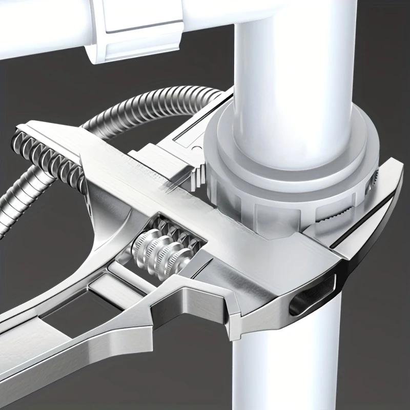 Универсальный ручной инструмент для ремонта ванной комнаты 6-68 мм, большой трубный ключ, гаечный ключ, разводной гаечный ключ, инструмент для домашнего ремонта, гаечный ключ