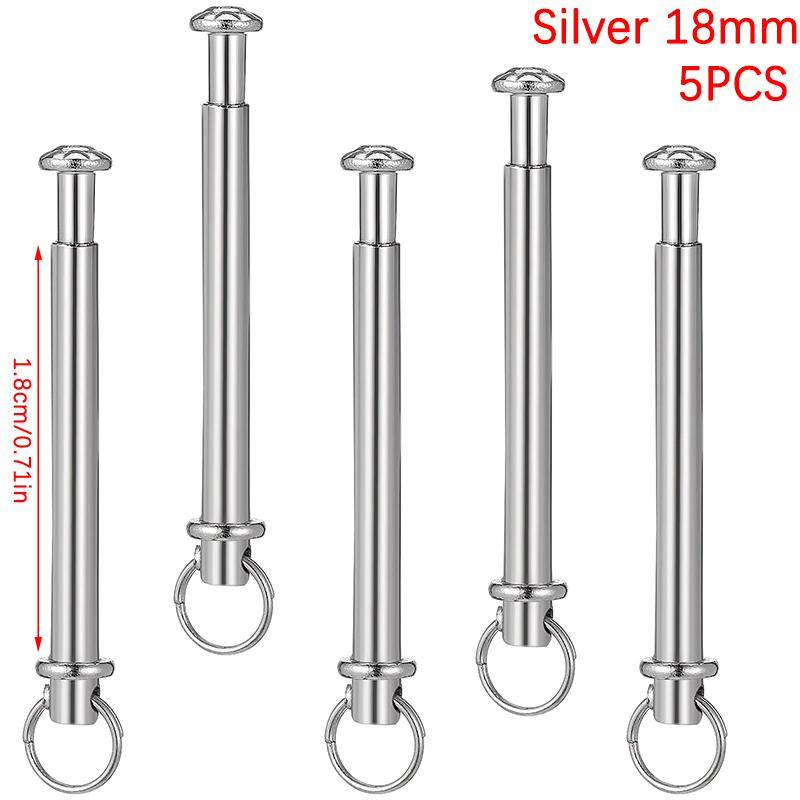 5 Sets Fan Accessories Hand Repairing Kit Pendant Light Metal Rivets For Folding Accessory Shaft Stainless Steel Nut