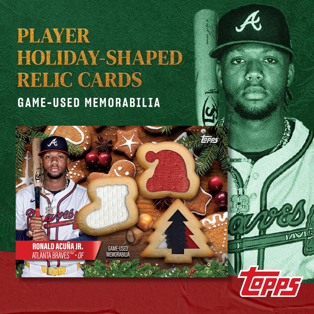 MLB 2025 ТОППС ПРАЗДНИЧНАЯ МЕГА-КОРОБКА БЕЙСБОЛА