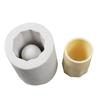 Silicone Pen Pot Cup Mold Jewelry Making Cube Resin Casting Mould Craft Tool Jewelry Making Mold