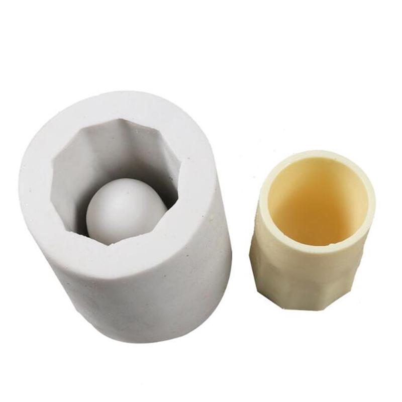 Silicone Pen Pot Cup Mold Jewelry Making Cube Resin Casting Mould Craft Tool Jewelry Making Mold