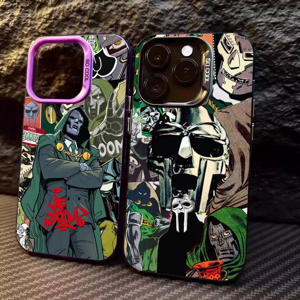 MF-DOOM Rapper Phone Cases For IPhone 17 16 15 14 13 12 11 Plus Pro Max Colorful Case