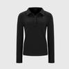 LIKK Collar Stitch Wappen T-Shirt (Black)_L3C1-Ts01C