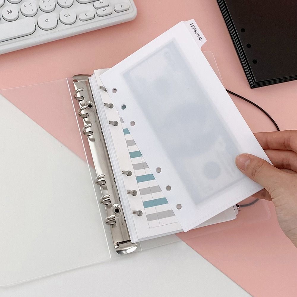 Page Notebook Separator Paper Index A5 A6 Loose-leaf Book Partition Accessories