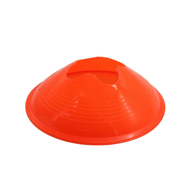 10Pcs Soccer Disc Cones Set Soccer Training Agility Discs Dish Agile Sports Props Sport Space Cones Football Training Equipment