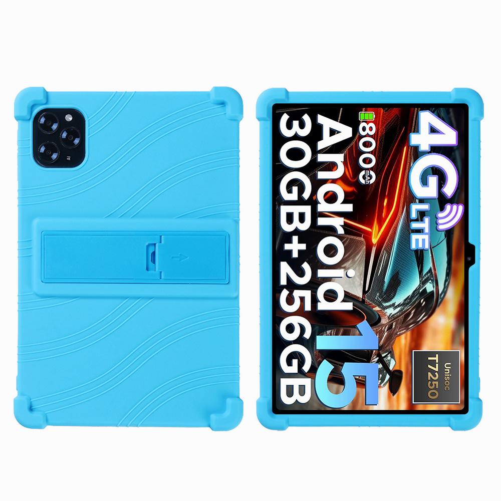 For Doogee Tab G6 Case Adjustable Kickstand Silicone Tablet Protective Cover
