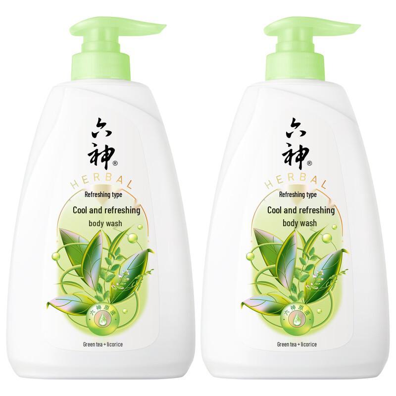 Liushen Cool & Refreshing Shower Gel Value Pack (2 x 750ml)