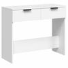 Vidaxl Stolik Konsolowy, Biały, 90X36X75 Cm, Materiał Drewnopochodny