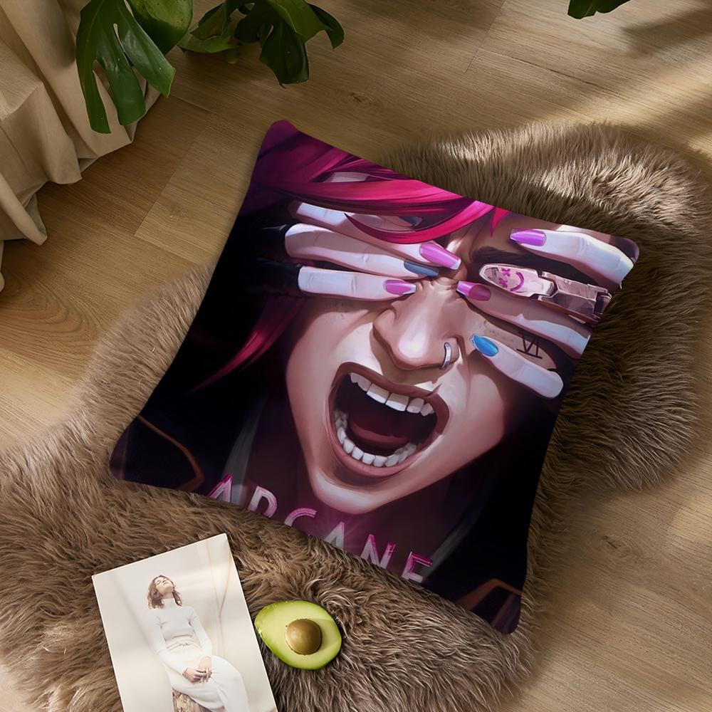 Аркейн 2 L-Лига L-Легенд Наволочка гостиная дом диван офис магазин чехол печать комфорт декор скандинавская простота