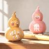 Smooth Lucky Gourd Ornaments Automatic Swing Wealth Gourd Figurine Lucky Gourd Statue  Living Room