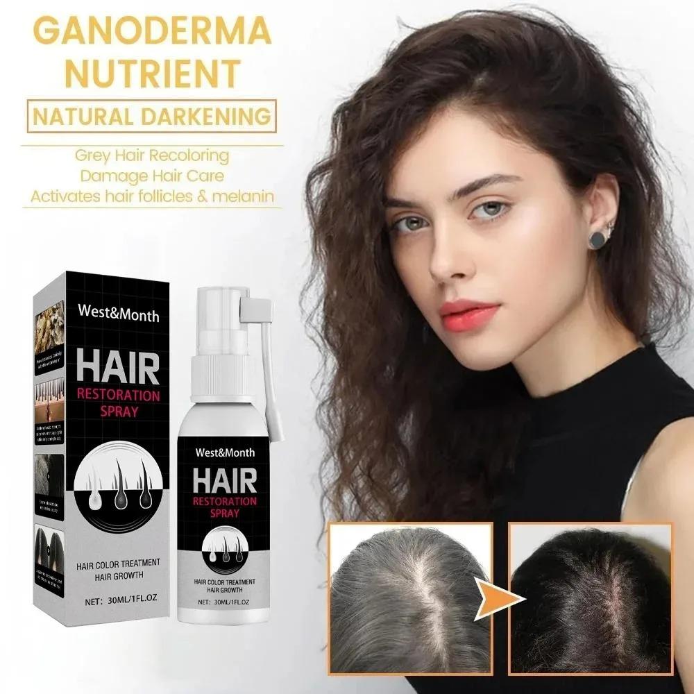 White To Black Gray White Hair Serum Natural Color Repair Nourishessence Anti-gray Care For Men Women *5&JI^