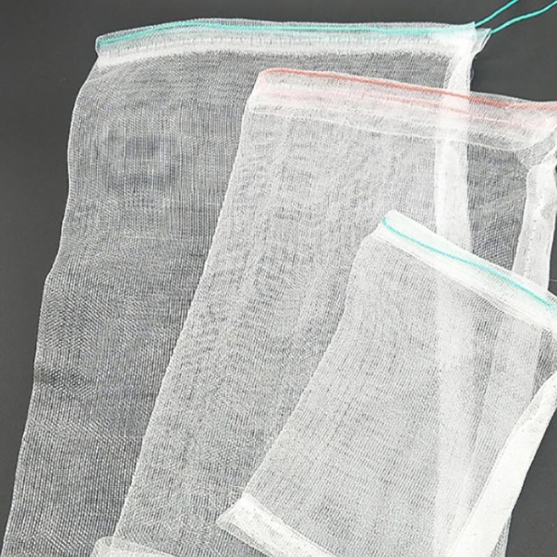 Сумка для защиты фруктов Сетка для защиты от птиц Устройство для борьбы с вредителями Посадка в саду Защита небольших деревьев Сумка-сетка с завязками