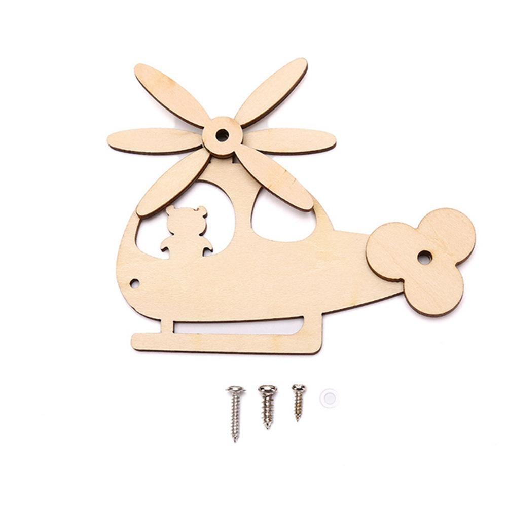 Детская Монтессори развивающая доска Сделай сам Деревянная игрушка Аксессуары Робот Замок Шестерня Гудок Молния Обучающая игрушка-граффити для детей Подарки