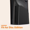Faceplate for PS-5 SLim Disc Edition Cover with Cooling Vents For Sony PS-5 Slim Dustproof Protective Plates Spray-paint Black