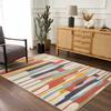 Ins Style Color Abstract Rug for Children's Crawling Mat Nordic 3D Printed Carpet Minimally Home Bedroom Hotel Modern Decor Mat