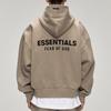 Fear of God Essentials Классическая толстовка с полной молнией 'Homestead Heather' Мужская 192AS254781F