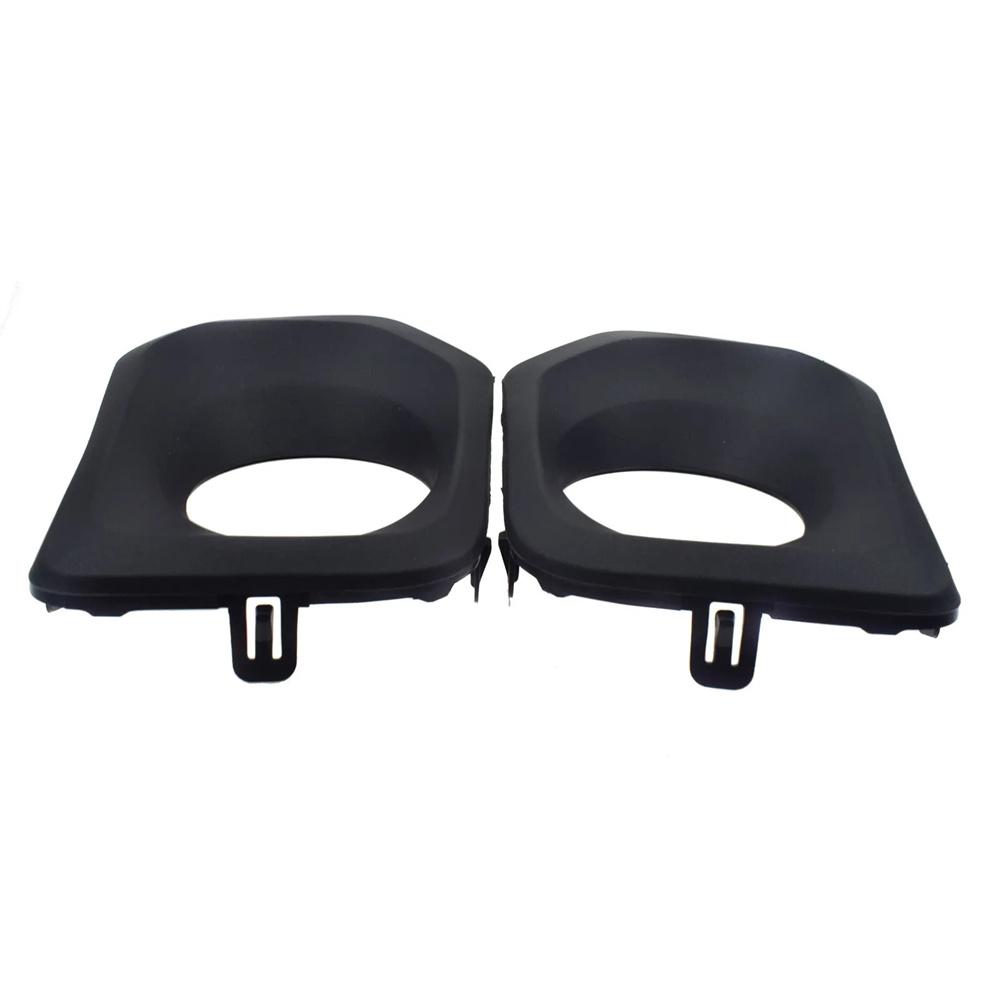 2x Front Bumper Fog Light Lamp Trim Cover Bezels Set For Toyota 2016-2022 Tacoma