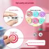 Acrylic Candy Red Finger Gyroscope EDC Toy
