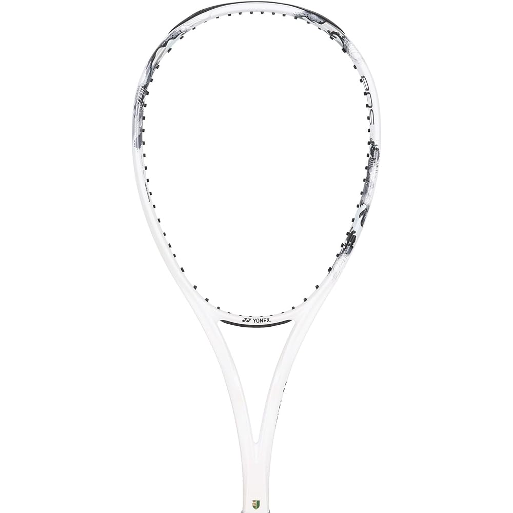 YONEX Geobreak 80S Tennis Racket Proud White UL0 02GB80S Lightweight Design for Soft Tennis