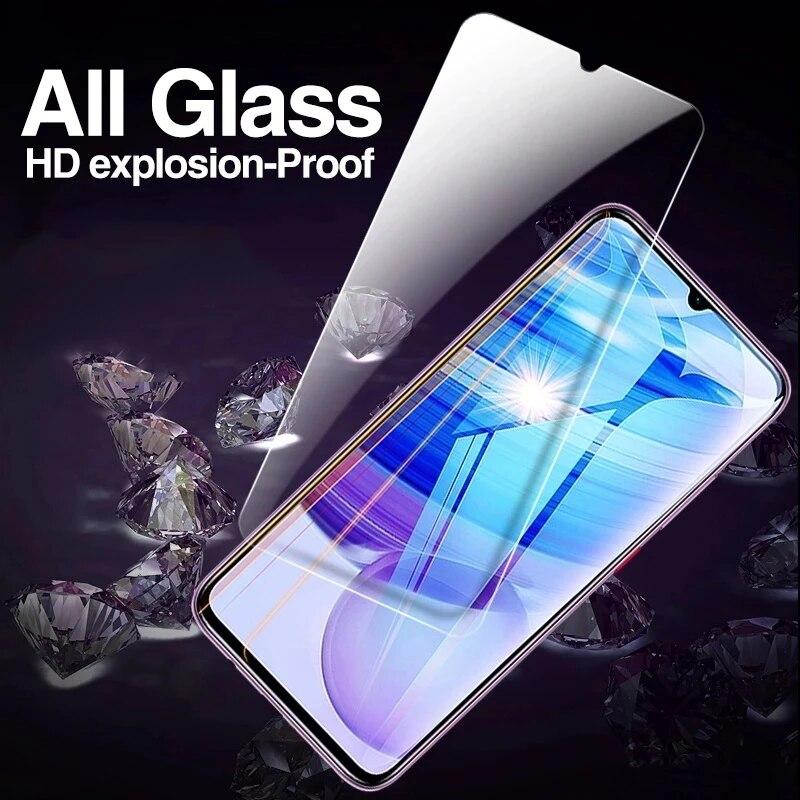 5 шт. закаленное стекло для Xiaomi Redmi Note 10 11 12 9 8 7 Pro Plus 5G 11S 10S 9S Защитная пленка для экрана для Redmi 10 9 10C 9C 9A стекло