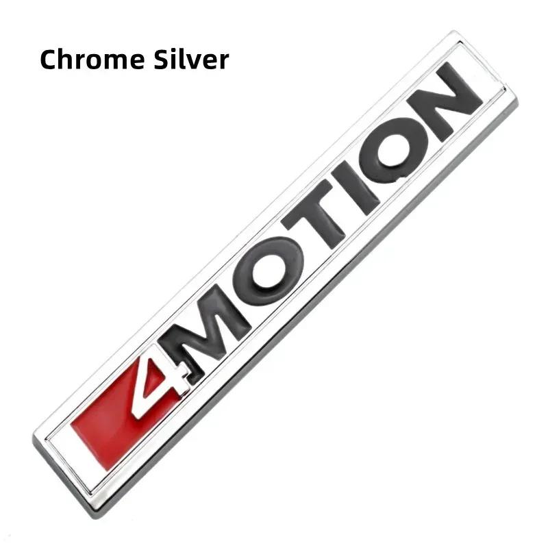 3D Metal 4MOTION Logo Car Rear Trunk Badge Emblem Sticker Decals