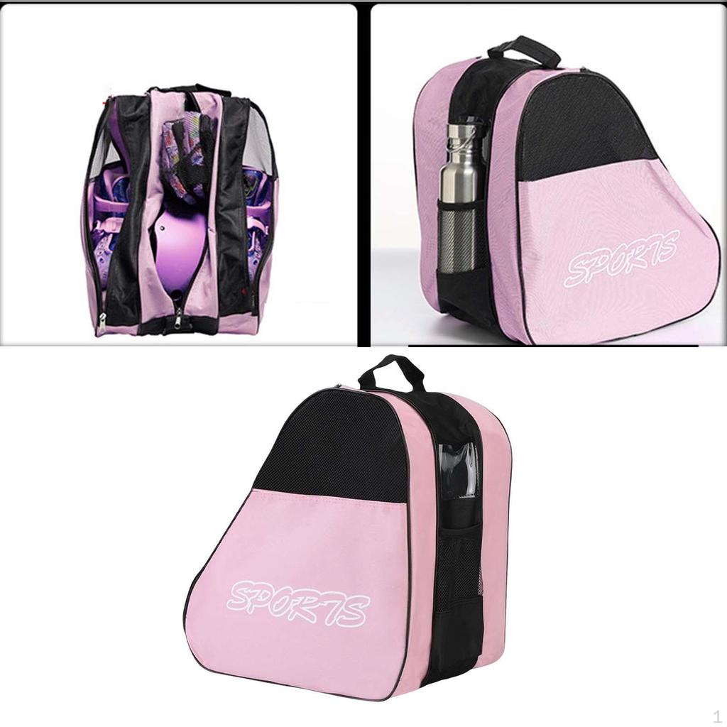 Breathable Skating Gear Bag for Ice Skates, Quad and Inline Skates