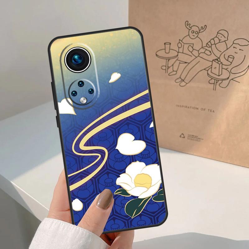 Genshin Impact Камисато Аяка Для Huawei P20 P30 P40 P60 Pro P Smart Nova 9 5T Honor 70 90 50 Magic5 Lite X7a X9a X8a Чехол