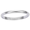 Silver Half Ring Alliance - 2 Mm (rhodium-plated)
