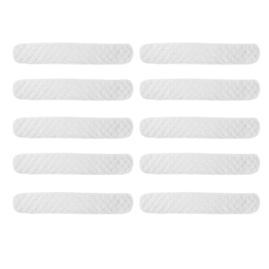 5/10 шт. Подкладки для бюстгальтера Многоразовые Моющиеся Впитывающие пот под грудью Женские Подкладки для груди из хлопка с контролем запаха Впитывающие влагу Вставки для груди Подкладка