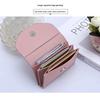Portable Women's Wallet with Secure Card and Coin Compartments PU Leather for All Seasons